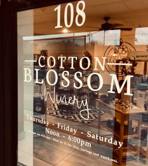 Enjoy Complimentary Wine Tastings From Cotton Blossom, A Small Town Winery Full Of Charm In Oklahoma
