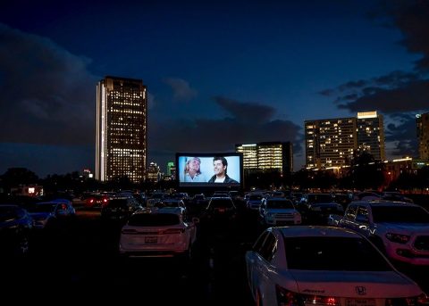 Catch A Classic Halloween Flick From The Comfort Of Your Car At The Rooftop Cinema Club Pop-Up Movie Theater In Texas