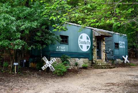 Become A Stowaway For A Night In A Santa Fe Boxcar In Texas