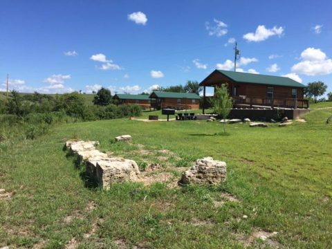 You'll Have A Front-Row View Of The Kansas Tuttle Creek State Park In These Cozy Cabins