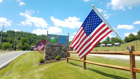 Few People Know That The Final Marker Of The Original Mason-Dixon Line Can Be Found Along This West Virginia Loop Trail