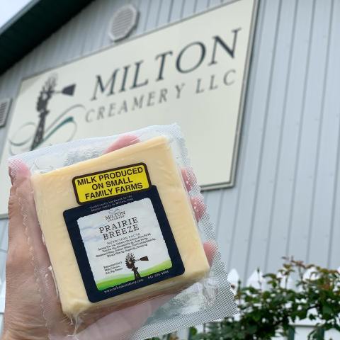 Pick Up Iowa-Made Cheese Curds At Milton Creamery, One Of The Best Dairies Around