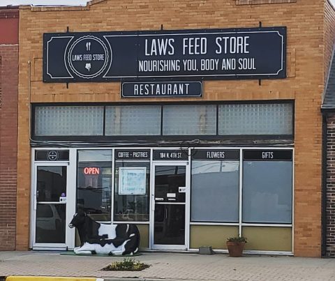 Enjoy Homemade Breakfast & Lunch Just Like Mama Makes At The Laws Feed Store Restaurant In Kansas