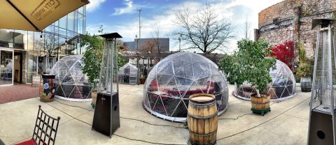 Dine Inside A Private Igloo At City Winery In Illinois