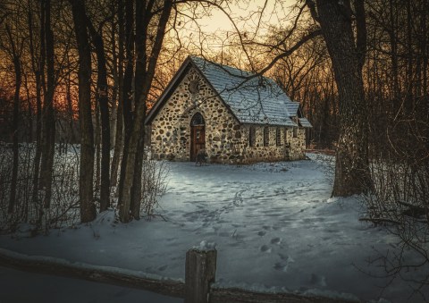 Undeniably Enchanting, All Saints Episcopal Chapel In Wisconsin Looks Like Something From A Fairy Tale