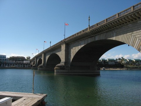 One Of The Most Haunted Bridges In Arizona, London Bridge Has Been Around Since The 1830s