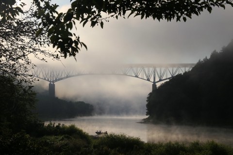 One Of The Highest Bridges In The Whole Country Is Right Here In Pennsylvania