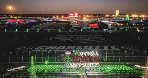 Drive Through Millions Of Lights At Charlotte Motor Speedway In North Carolina This Holiday Season