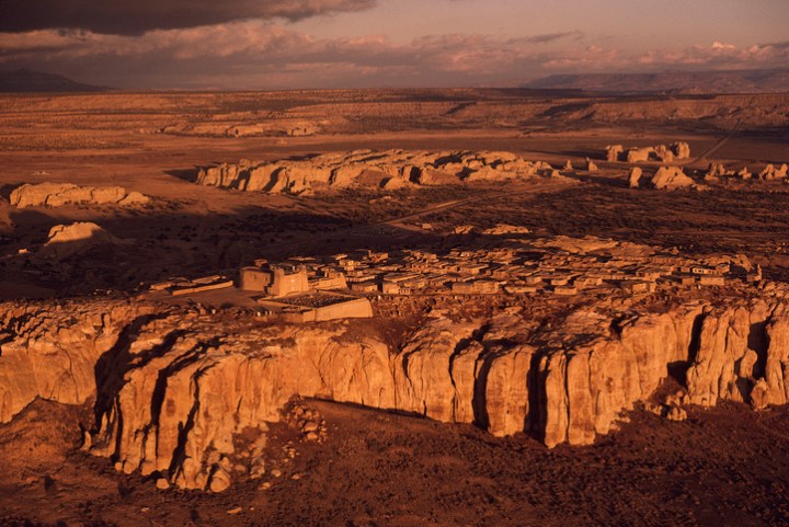 Acoma Pueblo Aerial View New Mexico