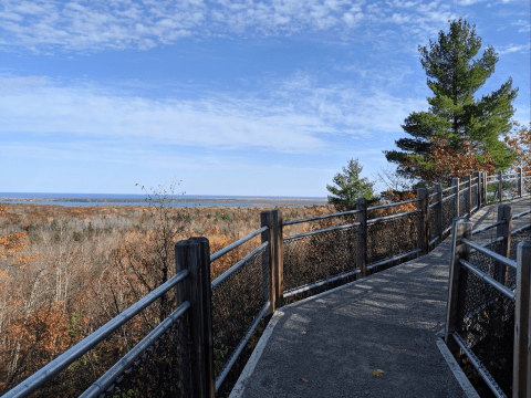 The Easy Trail In Michigan That Will Take You To The Top Of The World