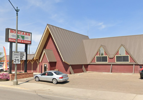 Boxcars Restaurant And Bar Is A Charming Eatery In A Small Montana Railroad Town