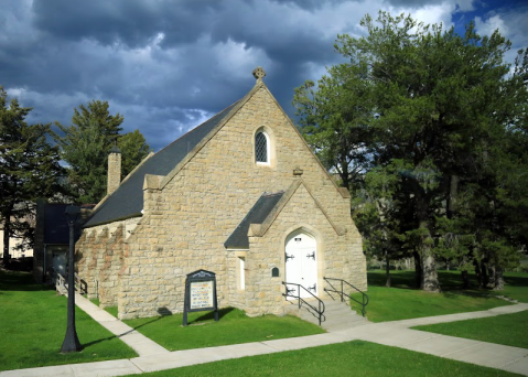 Mammoth Chapel Is A Pretty Place Of Worship In Wyoming