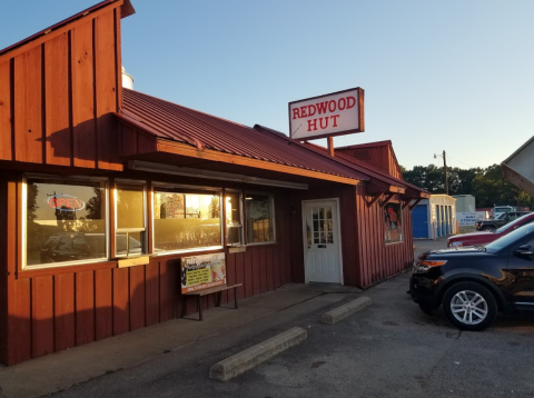 Taste Some Of The Best Roadside Barbecue Tennessee Has To Offer When You Visit The Redwood Hut