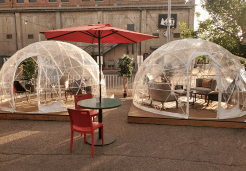 Dine Inside A Private Igloo At My Brother's Bar In Colorado