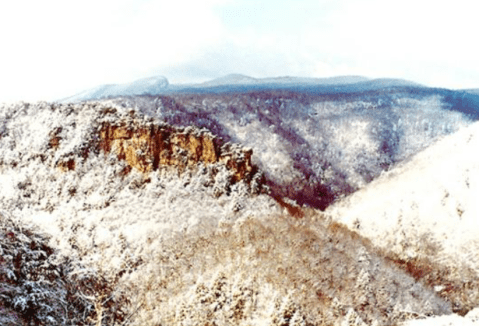 Virginia's Grand Canyon Of The South Looks Even More Spectacular In the Winter