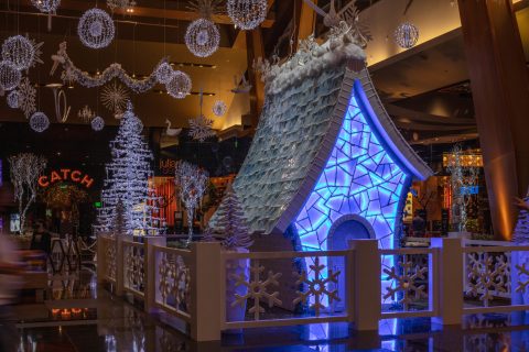 See A 15-Foot-Tall Sugar Palace At This Larger Than Life Winter Wonderland Display In Nevada