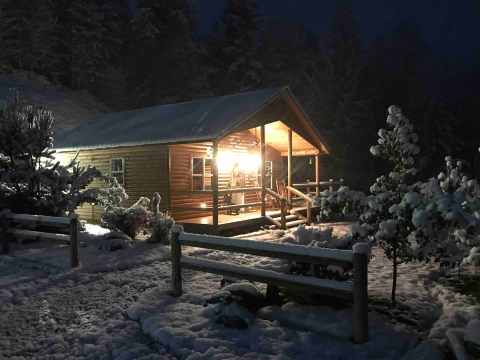 This Mountain Cabin In Idaho Is A Quiet Getaway All Four Seasons Of The Year