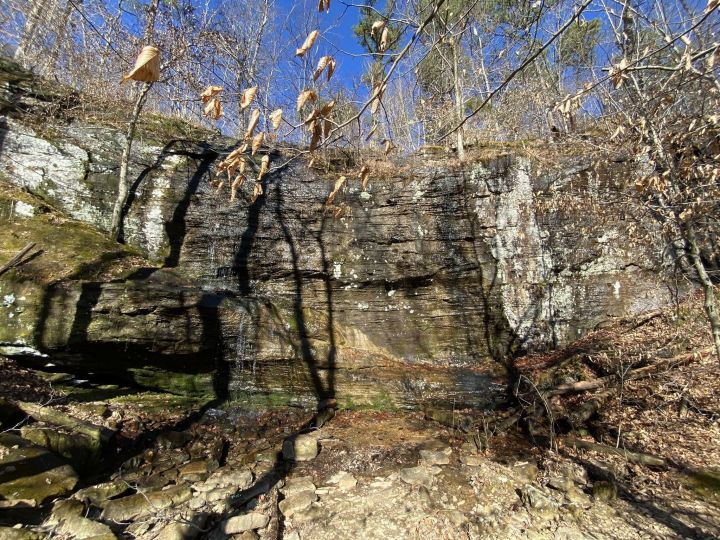 Alum Cove Trail Bluff Line Arkansas