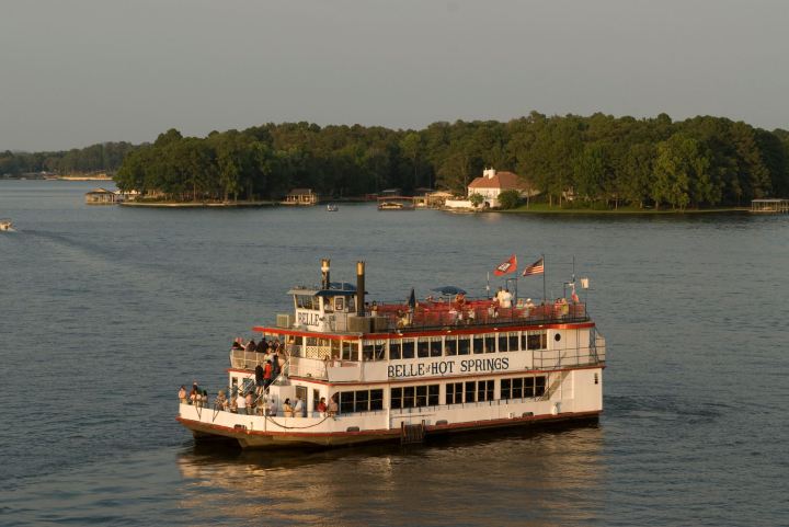 Belle of Hot Springs Aerial Arkansas