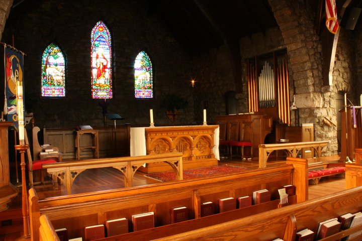 Grace Episcopal Church Interior North Carolina