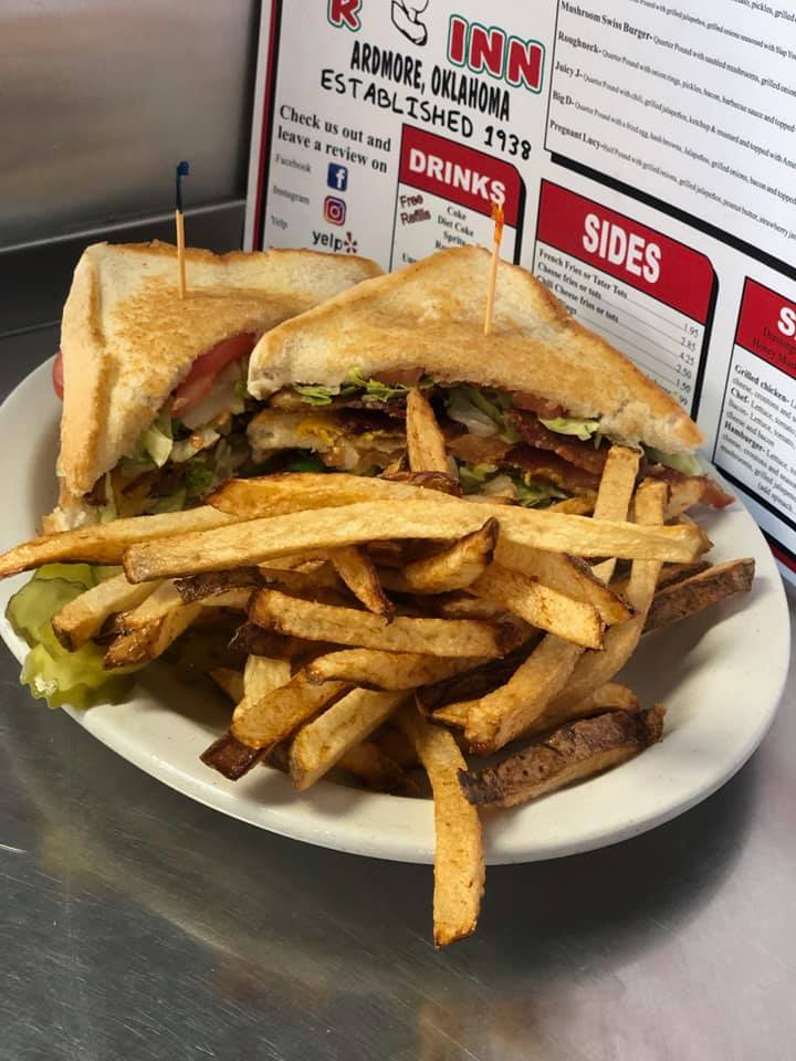 Hamburger Inn Sandwich Oklahoma