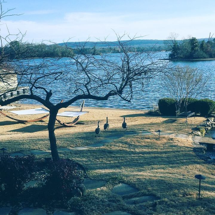 Lookout Point Lakeside Inn Lake Hamilton Winter Arkansas