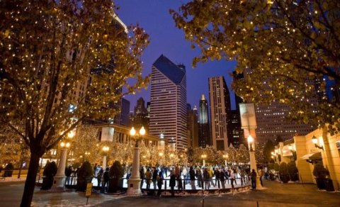 Ice Skate Under The Stars At These 4 Romantic Rinks In Illinois This Winter