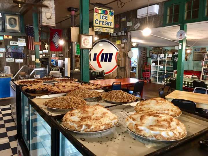 Oark General Store Pies Arkansas