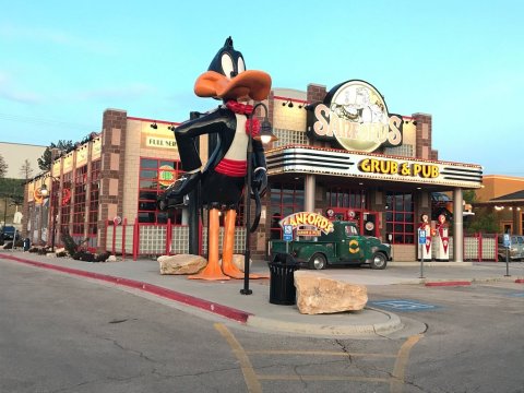 Sanford's Grub & Pub Is A Lively Restaurant That Might Be The Quirkiest Place To Dine In Wyoming