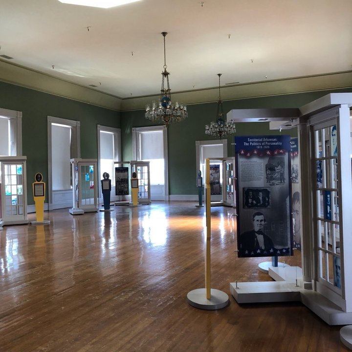 Old State House Museum Exhibit Hall Arkansas