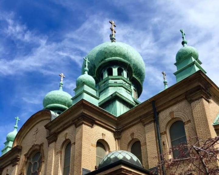 St. Theodosius Othodox Church Domes Ohio