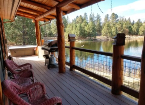 Stay In A Charming Oregon Cottage With Its Own Private Pond