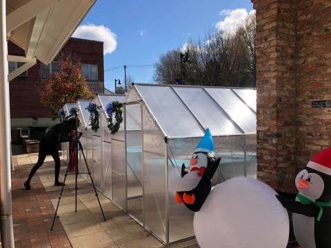 The Ice Huts At Huckleberry's Restaurant In North Carolina Are Just The Sort Of Fun You Need This Winter