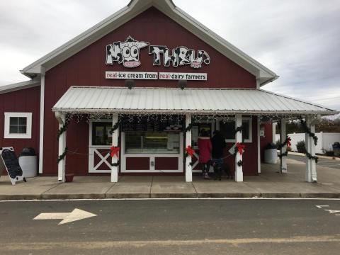 Moo Thru Ice Cream Shop Serves Up Farm-Fresh Ice Cream Flavors You'll Love