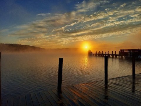 The Sunrises At This Lake In New Hampshire Are Worth Waking Up Early For