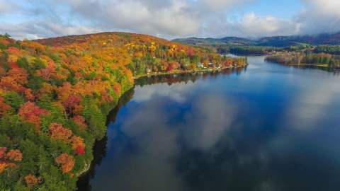 Forget The Resorts, Rent This Charming Waterfront Home In Vermont Instead