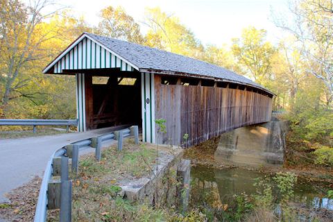 One Of The Most Haunted Bridges In Kentucky, Colville Covered Bridge Has Been Around Since 1877