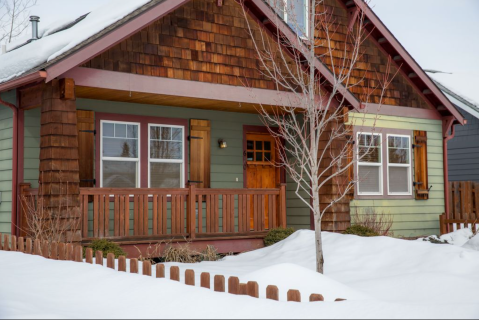 Enjoy Quality Family Time At This Cozy Montana Vacation Home Full of Rustic Elegance