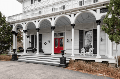 Sleep Inside A Historic Newport Mansion With This Unique Rhode Island Airbnb