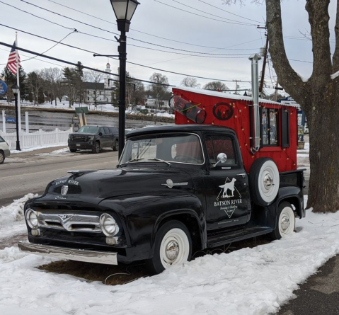 Dine In An Outdoor Fish Shack At Batson River Brewing, A Local Maine Distillery And Restaurant