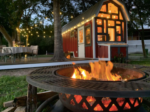 The Red Barn Tiny House In Florida Is A Dreamy Weekend Getaway