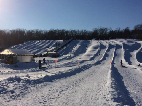 You'll Feel Like A Kid Again When You Tube Down One Of Maine's Best Winter Spots, Seacoast Adventure