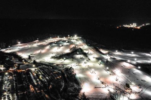 For A Twist On Winter Fun, Go Night Skiing At Brandywine Ski Resort Near Cleveland