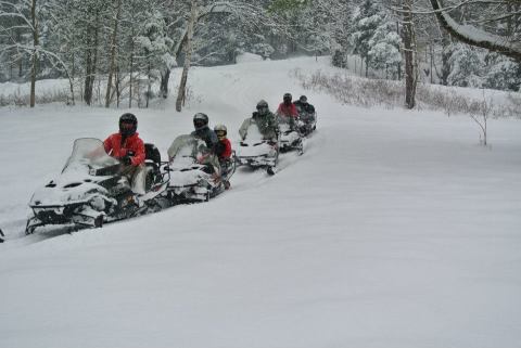 Take This Exhilarating Snowmobile Tour Through New York's Adirondacks For The Ride Of A Lifetime