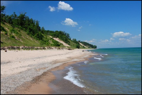 Lake Michigan In Indiana Has A Beautiful Beach That Rivals The Coast