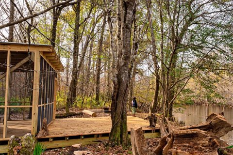 Only Accessible By Boat, This Riverside Platform Campsite In South Carolina Promises An Adventure To Remember