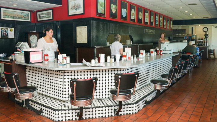 Kathy's Restaurant Interior Virginia