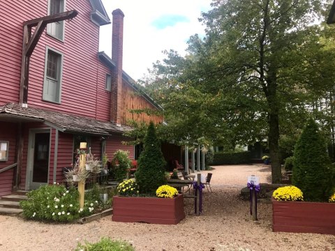 Dine At The Waterwheel Restaurant In Virginia And You Can Pick Out Your Bottle Of Wine From The Cellar Downstairs