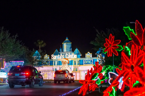 The South Pole Illuminated Drive In Texas Is Positively Enchanting