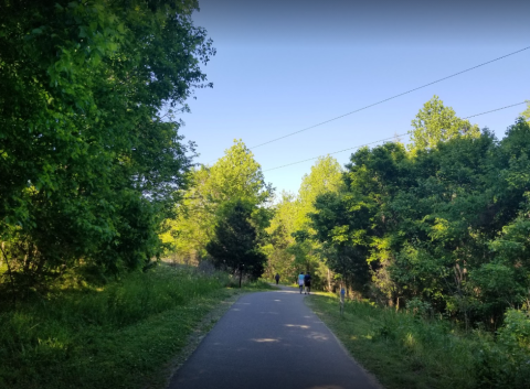 Walk, Cycle, Or Run The Trail At The Four Mile Creek Greenway In North Carolina